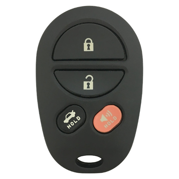 Toyota 4-Button Remote GQ43VT20T 89742-07020 - Refurbished Recase