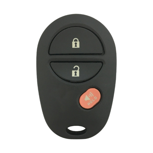 Toyota 3 Button Remote GQ43VT20T, 89742-AE010, 315 MHz - Refurbished, Recase