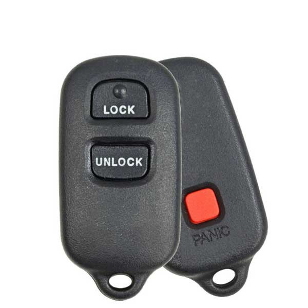 Toyota 3-Button Remote GQ43VT14T 89742-06010 - Refurbished Recase