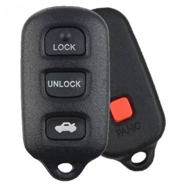 Toyota 4-Button Remote GQ43VT14T 89742-AA030 - Refurbished Recase