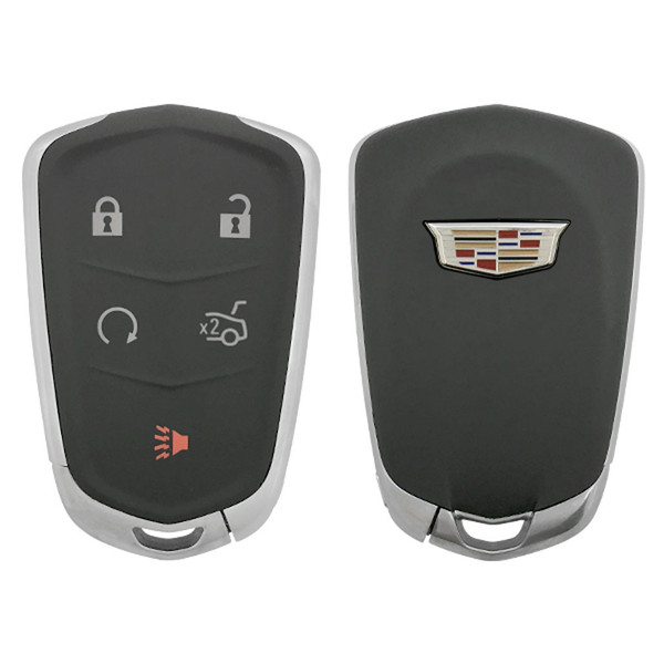 Cadillac 5 Button Smart Key HYQ2EB, 13598538, 433 MHz - Refurbished, Grade A