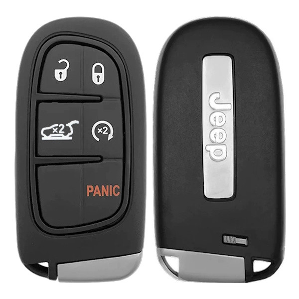 Jeep 5 Button Smart Key GQ4-54T, 68141580AG, 433 MHz - Refurbished, Grade A