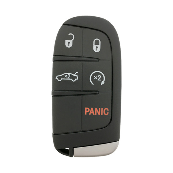 Chrysler 5 Button Smart Key M3M-40821302, 68155687AB, 433 MHz - Refurbished, Grade A