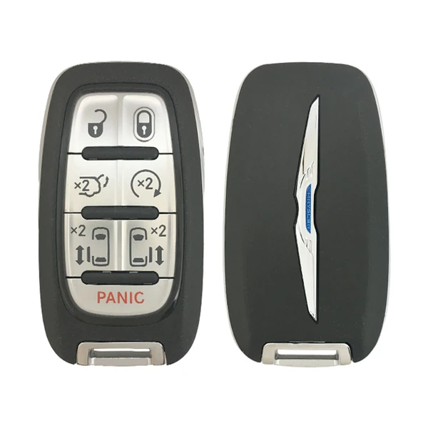 Chrysler 7 Button Smart Key M3N-97395900, 68217832AC, 433 MHz - Refurbished, Grade A