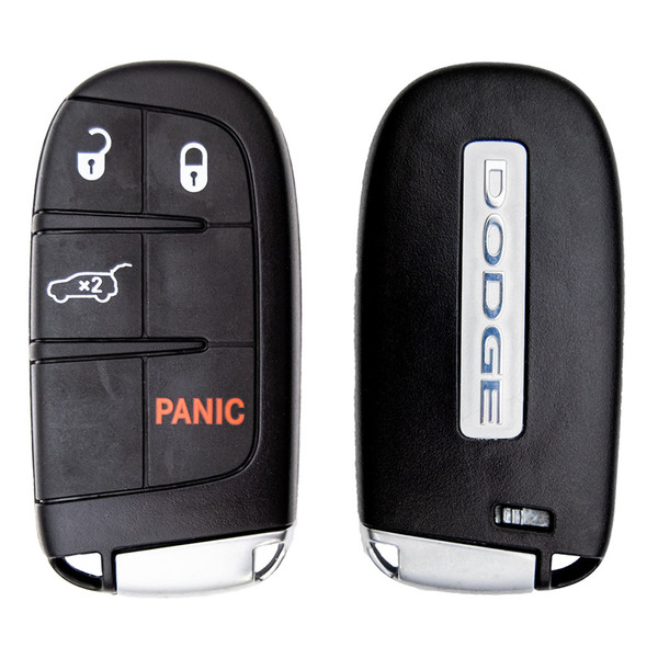 Dodge 4 Button Smart Key M3N-40821302, 68375133AA, 433 MHz - Refurbished, Grade A