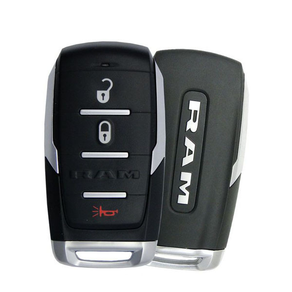 Ram 3 Button Smart Key OHT-4882056, 68291687AD, 433 MHz - Refurbished, Grade A