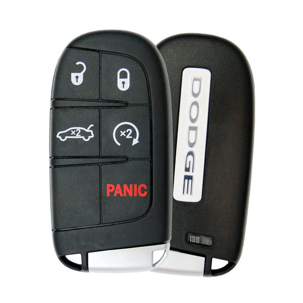 Dodge 5 Button Smart Key M3N-40821302, 68394195AA, 433 MHz - Refurbished, Grade A
