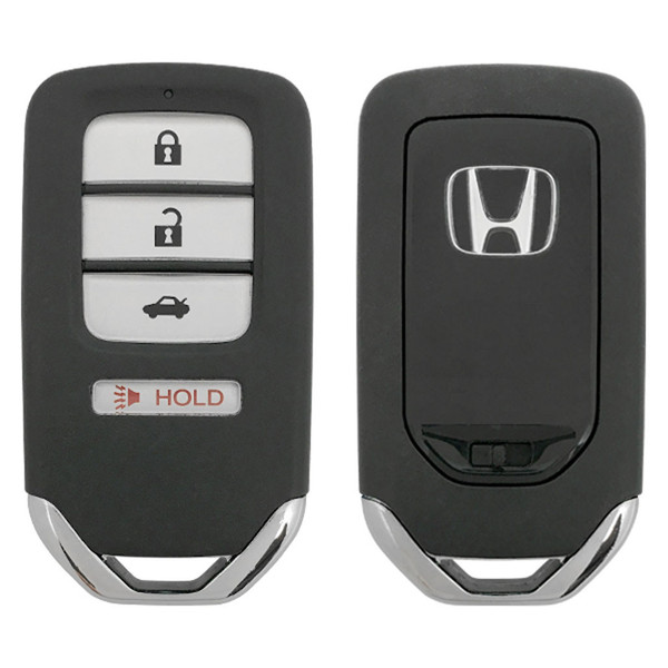 Honda 4 Button No Memory Smart Key ACJ932HK1310A, 72147-T2G-A61, 433 MHz - Refurbished, Grade A