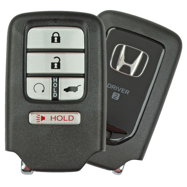 Honda 5 Button Smart Key Driver 2 KR5V2X V44, 72147-TG7-A41, 433 MHz - Refurbished, Grade A