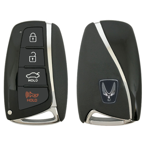 Hyundai Equus 4 Button Smart Key SY5DMFNA433, 95440-3N470, 433 MHz - Refurbished, Grade A