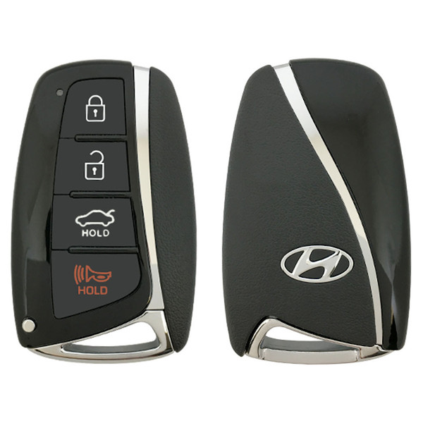Hyundai 4 Button Smart Key SY5DMFNA433, 95440-3V022, 433 MHz - Refurbished, Grade A
