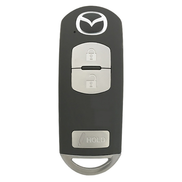 Mazda 3 Button Smart Key WAZSKE13D01, KDY3-67-5DY, 315 MHz - Refurbished, Grade A