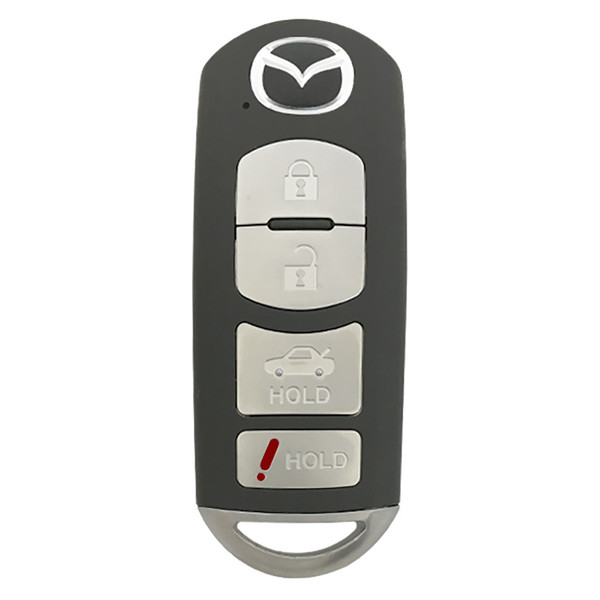 Mazda 4 Button Smart Key WAZX1T768SKE11A03, BBY2-67-5RY, 315 MHz - Refurbished, Grade A