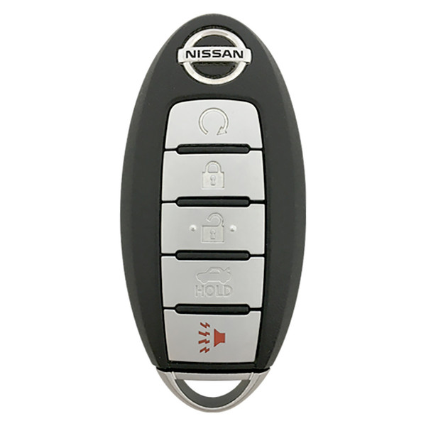 Nissan 5 Button Proximity Smart Key FCC ID KR5S180144014 (IC 204), 285E3-4RA0B, 433 MHz - Refurbished, Grade A