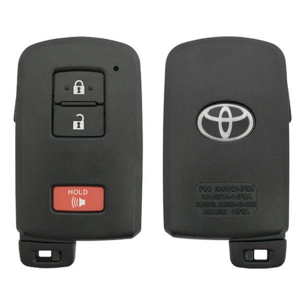 Toyota 3 Button Proximity Remote Smart Key (AG Board - 2110) HYQ14FBA, 89904-0E091, 315 MHz - Refurbished, Grade A