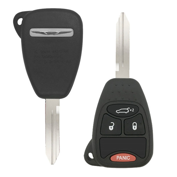 Chrysler 4 Button Remote Head Key OHT692427AA 56040652 AF 182195