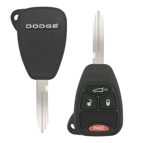 Dodge 4 Button Remote Head Key OHT692427AA, 05191964AA, 315 MHz - Refurbished, Grade A