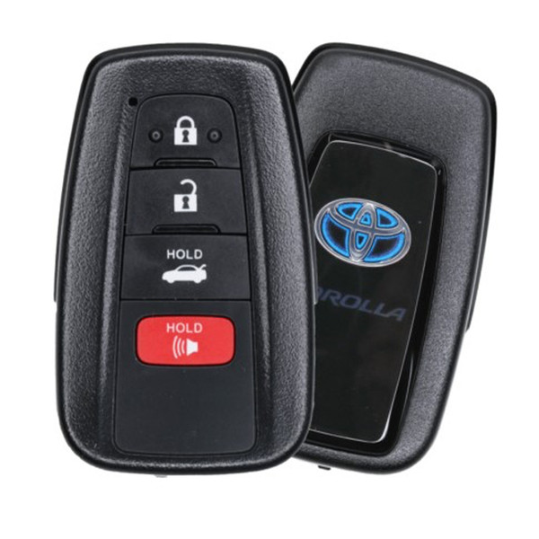 Toyota 4 Button Proximity Smart Key HYQ14FBN, 8990H-12040, 315 MHz - Refurbished, Grade A