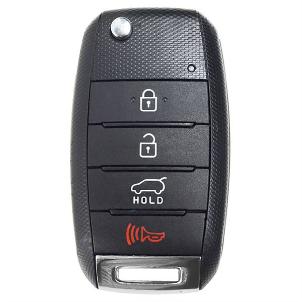 Kia 4 Button Remote Flip Key TQ8-RKE-4F19, 95430-A9100, 433 MHz - Refurbished, Grade A