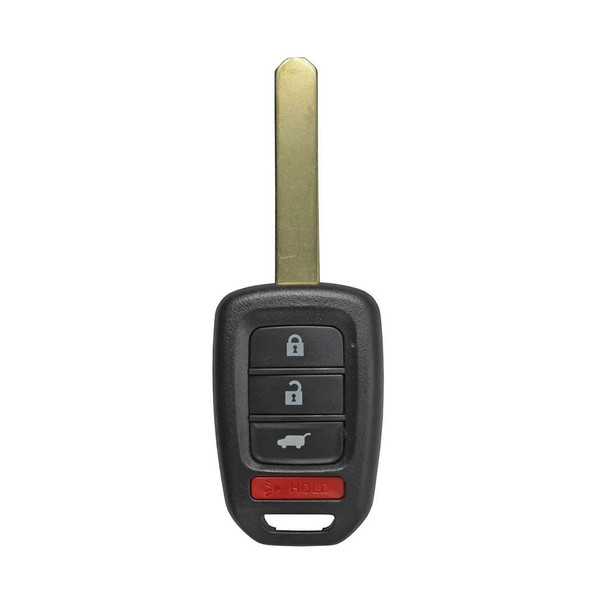 Honda 4 Button Remote Head Key MLBHLIK6-1TA, 35118-TLA-A00, 433 MHz - Refurbished, Recase