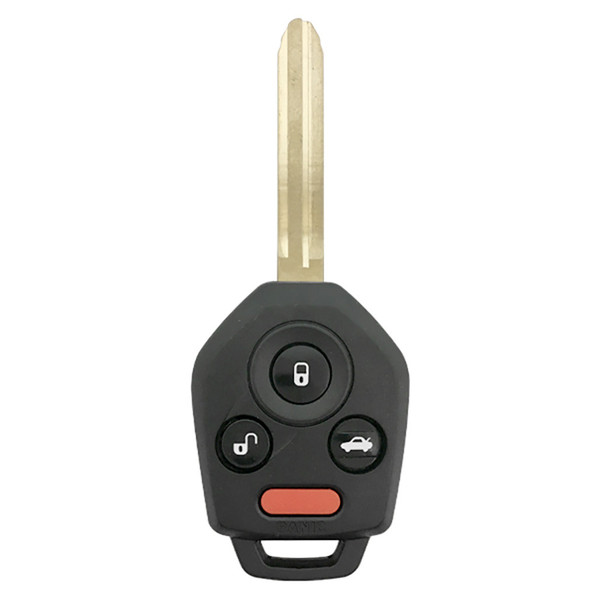 Subaru 4 Button Remote Head Key CWTB1G077 / 57497-FL00A / B110 / H Chip - Black Pod - Refurbished, Recase 182379