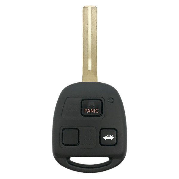 Lexus 3 Button Remote Head Key with Short Blade HYQ1512V, 89070-53531, 315 MHz - Refurbished, Recase