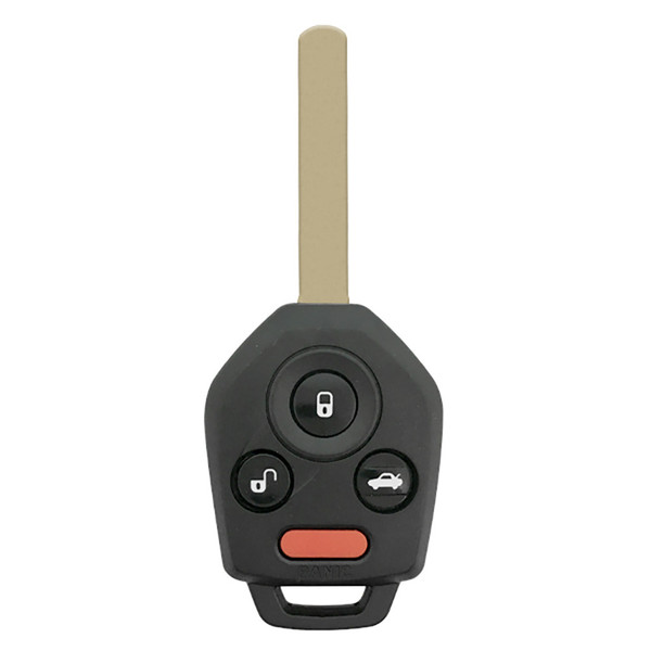 Subaru 4 Button Remote Head Key CWTWBU766, 57497-AJ00A, 433 MHz - Refurbished, Recase