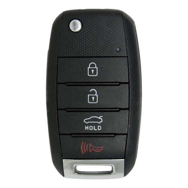 Kia 4 Button Remote Flip Key NYOSYEC4TX1611, 95430-H9700, 433 MHz - New, OEM