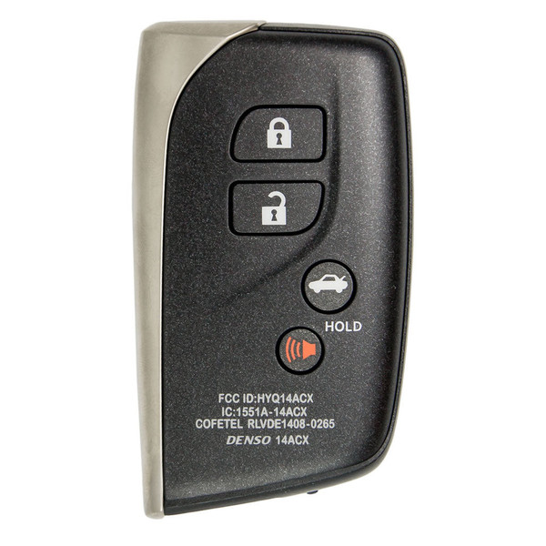 Lexus 4 Button Proximity Smart Key (GNE Board - 5290) HYQ14ACX, 89904-50K80, 315 MHz - New, OEM