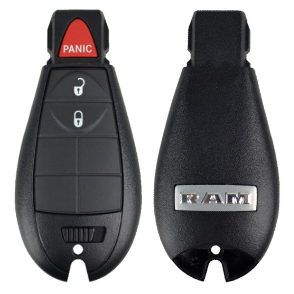 Ram 3 Button Fobik Non Proximity Remote IYZ-C01C, 56046638, 433 MHz - New, OEM