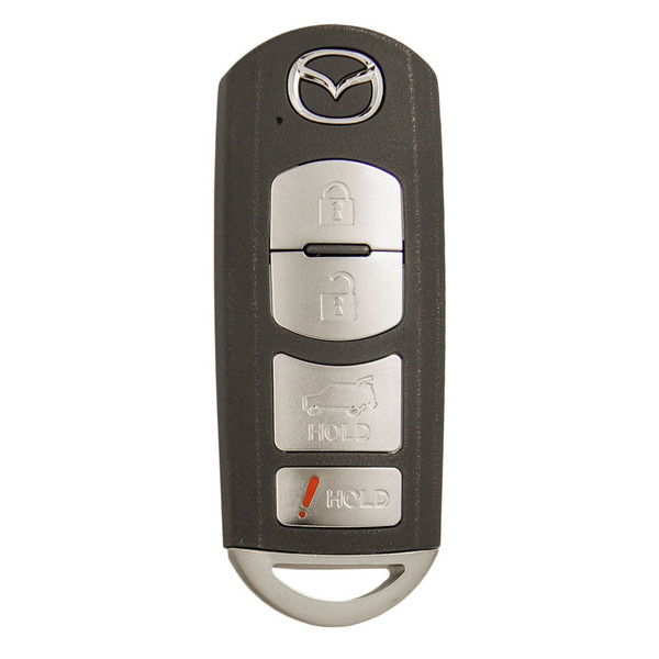 Mazda 4 Button Smart Key WAZX1T763SKE11A04, TEY1-67-5RY, 315 MHz - New, OEM