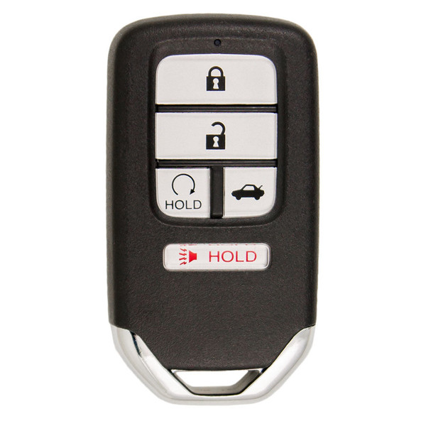 Honda 5 Button No Memory Smart Key ACJ932HK1310A, 72147-T2G-A31, 433 MHz - New, OEM