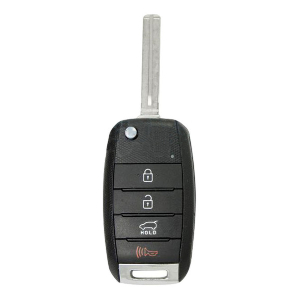 Canadian Version - Kia 4 Button Remote Flip Key TQ8-RKE-4F27, 95430-D9000 (TP), 433 MHz - New, OEM