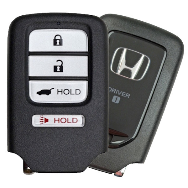 Honda 4 Button Driver 1 Smart Key ACJ932HK1210A, 72147-T0A-A21, 315 MHz - New, OEM