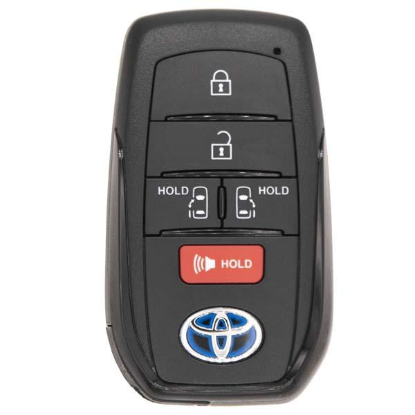 Toyota 5 Button Proximity Smart Key HYQ14FBX, 8990H-08021, 315 MHz - New, OEM