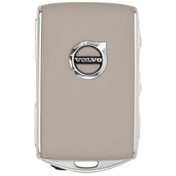 Volvo 4 Button Light Gray Proximity Smart Keys YGOHUF8423, 31652142, 433 MHz (2-PACK) - New, OEM