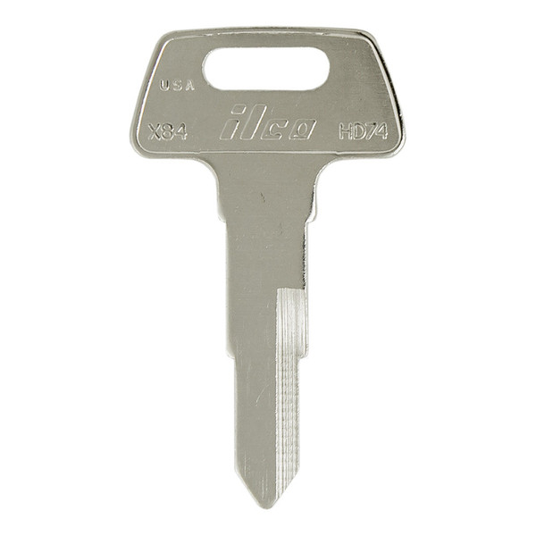 ILCO AF01006002 HD74 Motorcycle Mechanical Key, Pack of 10