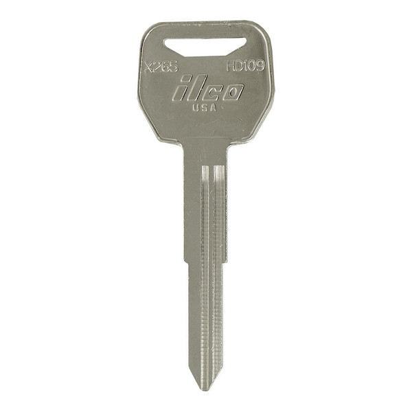 ILCO AF00007252 HD109 Motorcycle Mechanical Key, Pack of 10