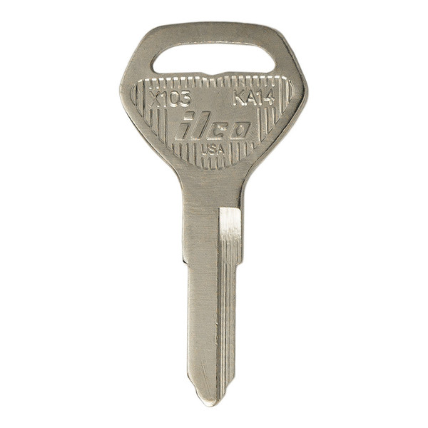 ILCO AF40991002 KA14 Motorcycle Mechanical Key, Pack of 10
