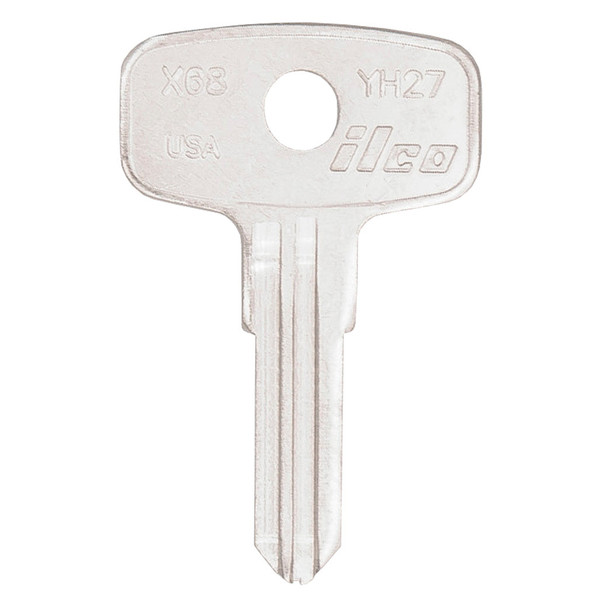 ILCO AF00003322 YH27 Motorcycle Mechanical Key, Pack of 10