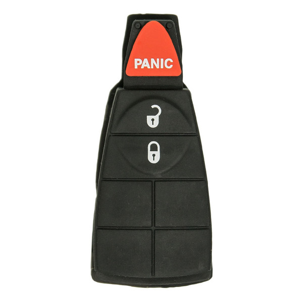 3 Button Replacement Pad for Chrysler / Dodge/ Jeep Pod Keys  IYZ-C01C - 5 PACK