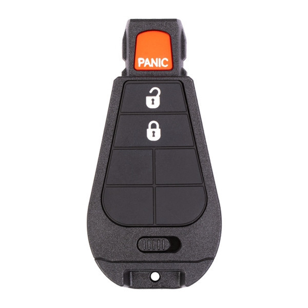 Durashell 3 Button (Lock, Unlock, Panic) Replacement Shell For RAM, JEEP and Chrysler GQ4-53T, IYZ-C01C