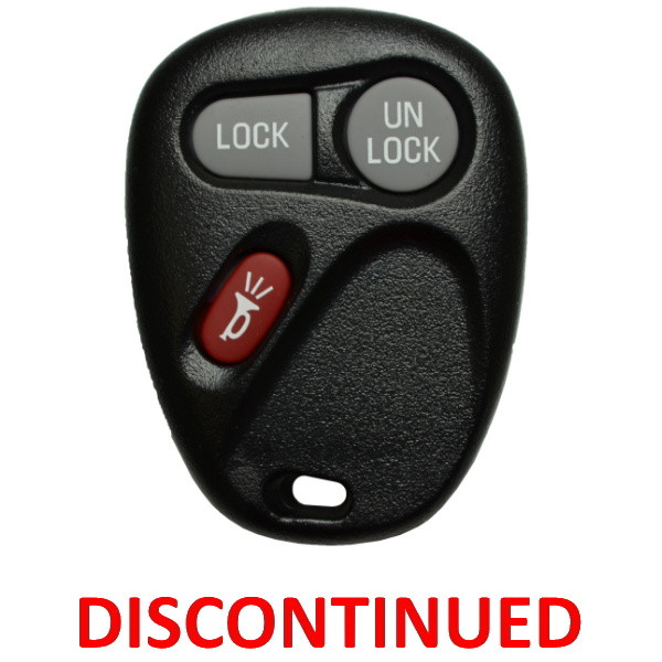 Discontinued - Cadillac Chevrolet GMC 3-Button Remote KOBLEAR1XT 15042968 - New OEM
