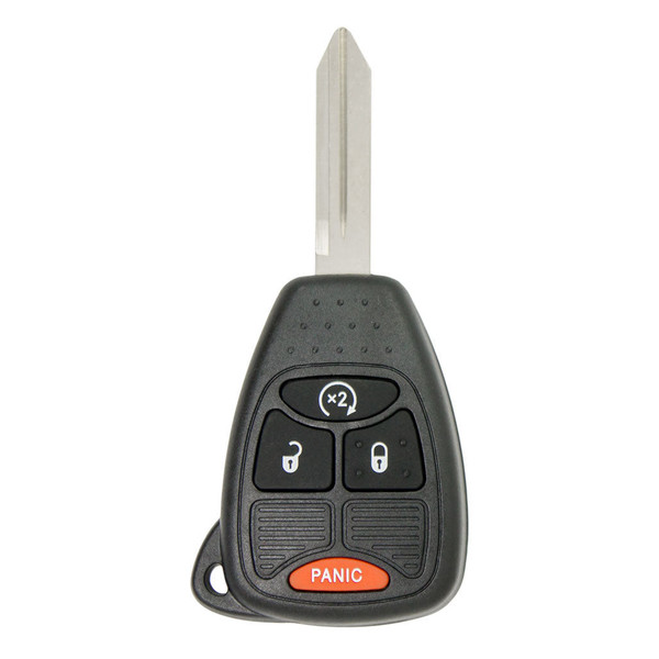 Keyless2Go 4 Button Remote Head Key Replacement for Dodge Jeep OHT692713AA