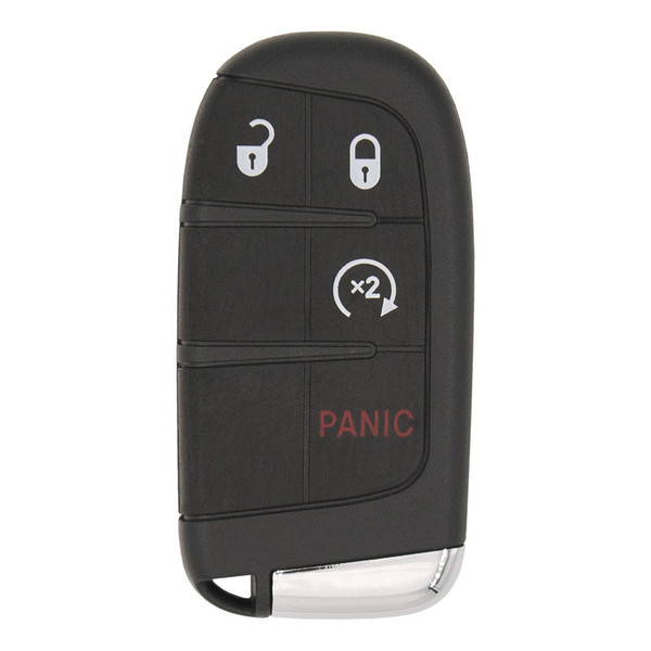 Keyless2Go Jeep 4 Button Smart Key M3N-40821302 68250337AB 433 MHz, Premium Aftermarket