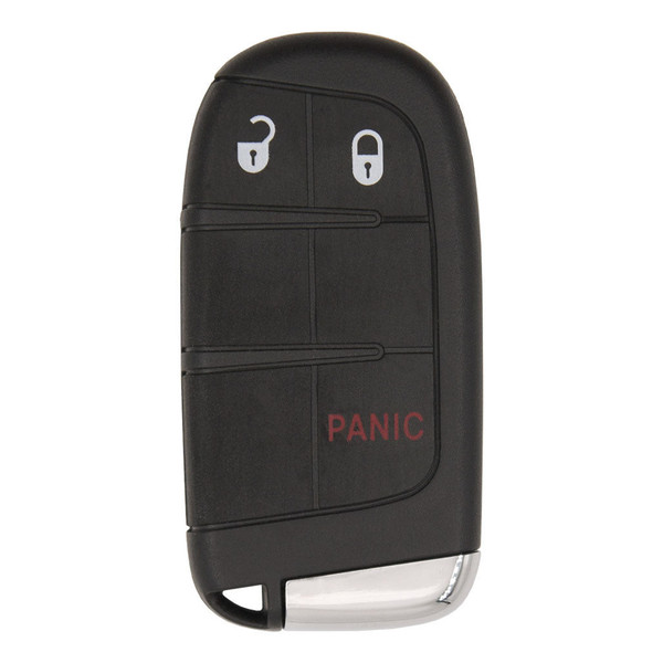 Keyless2Go Jeep 3 Button Smart Key M3N-40821302, 6MP33DX9AA, 433 MHz - Premium Aftermarket