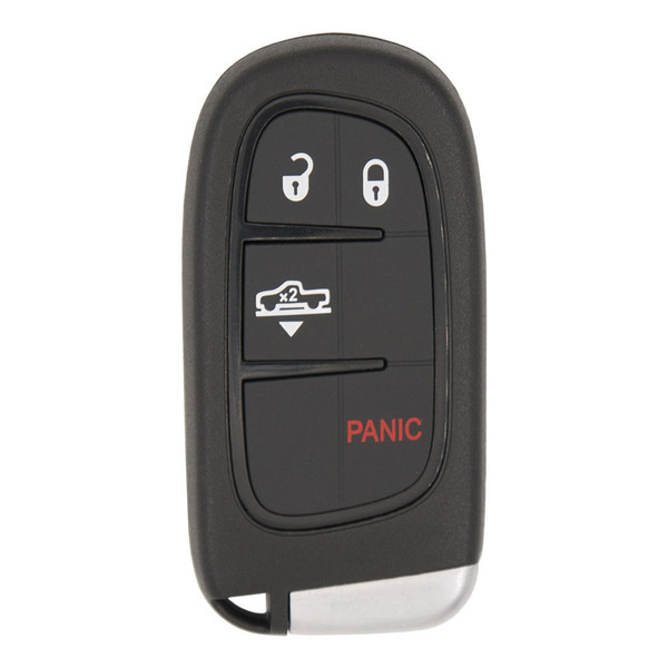Keyless2Go Dodge 4-Button Smart Key GQ4-54T 68159656AG 433 MHz, Premium Aftermarket