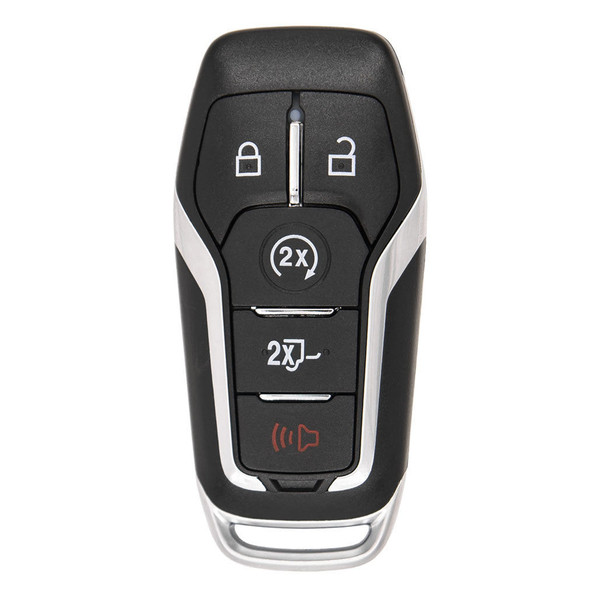 Keyless2Go Ford 5 Button Smart Key 2-Way M3N-A2C31243300 164-R8117 902 MHz, Premium Aftermarket, FRD-KP5-051-AFB-ZZZZ-001