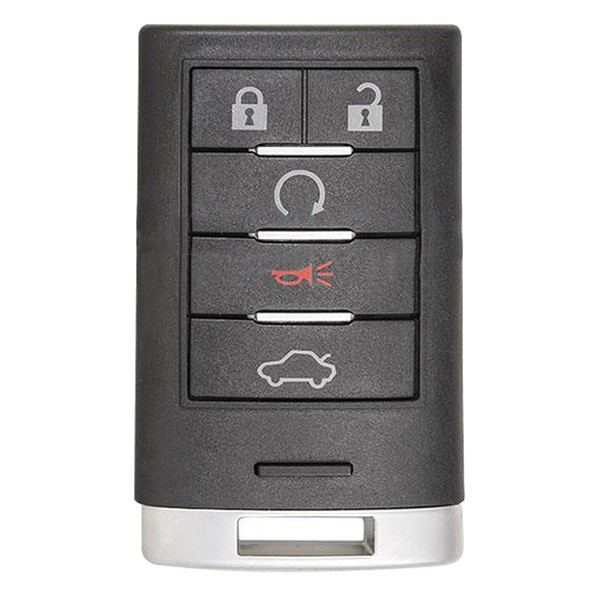 Keyless2Go Cadillac 5 Button Smart Key M3N5WY7777A 25943676 315 MHz, Premium Aftermarket