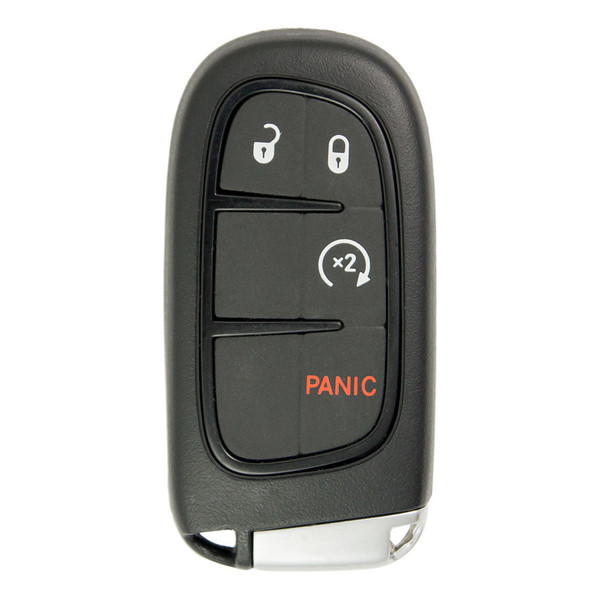 Keyless2Go Jeep 4 Button Smart Key GQ4-54T 68105078AG 433 MHz, Premium Aftermarket